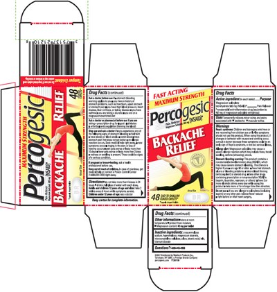 Percogesic Backache Relief 48 Ct Carton (Percogesic Backache Relief 48 Ct Carton)